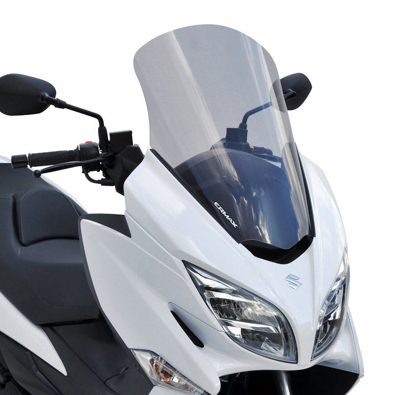 Ermax / アルマックス windshield original size (53 cm ) for BURGMAN 400 2017-2019 light brown | 0204Y83-02