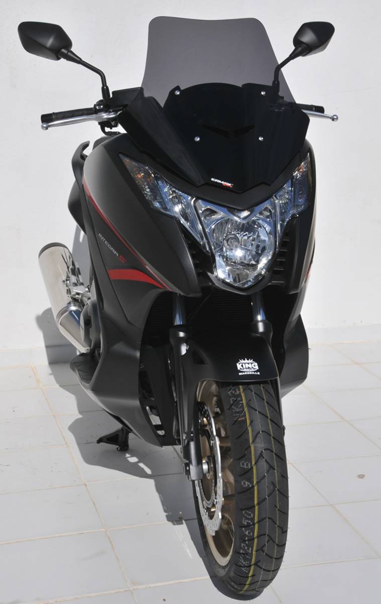 Ermax / アルマックス scooter windshield Ermax / アルマックス sport 48 cm for 700 integra 2012/2013 light brown | 030102129