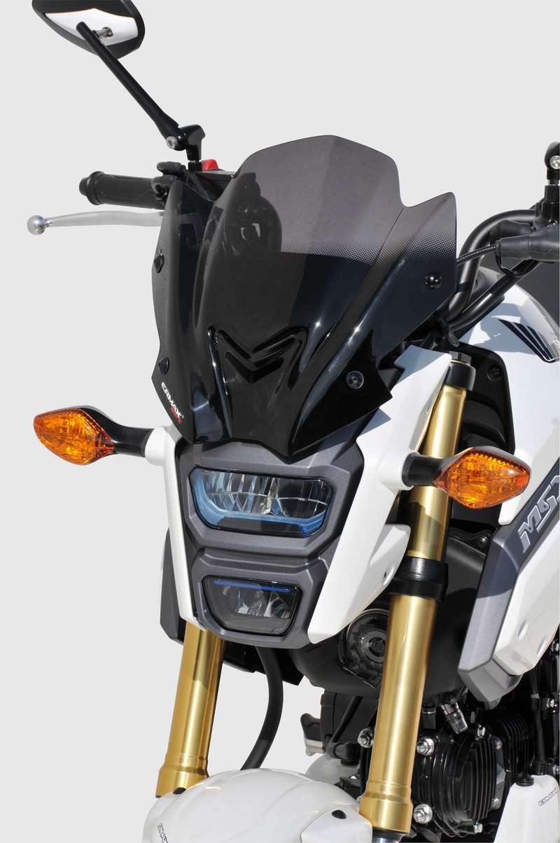Ermax / アルマックス sport screen (30 cm ) for MSX 125 2016-2019 satin black | 030147160