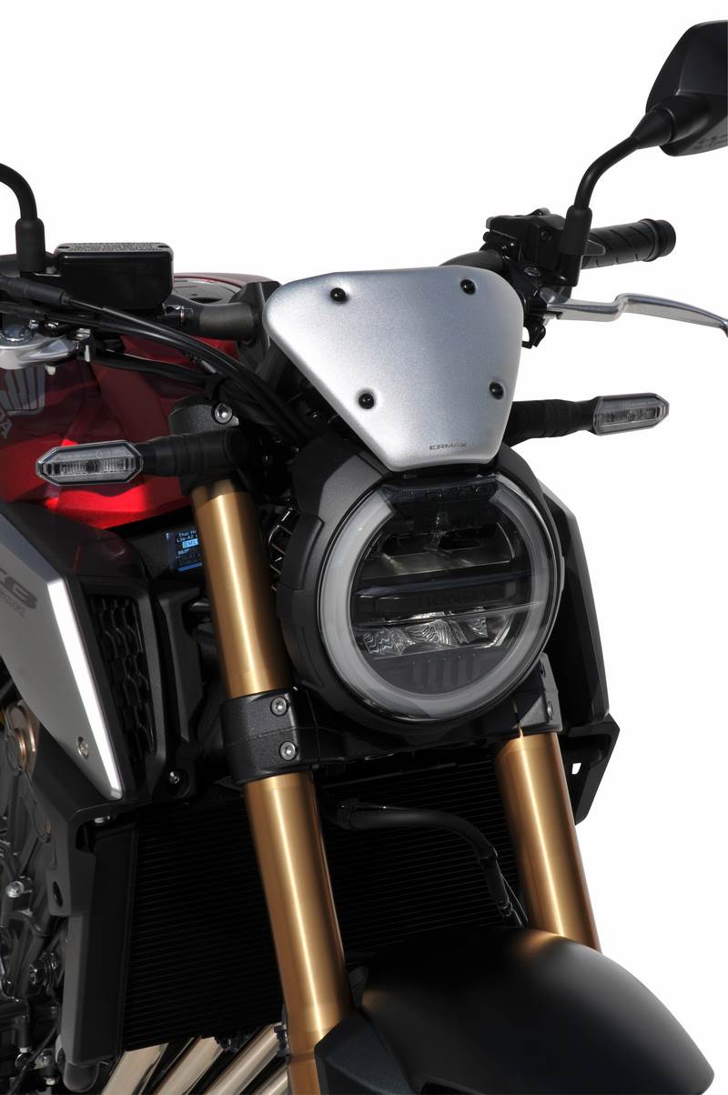 Ermax / アルマックス sport screen (+ fitting kit ) en aluminum anodized CB 650 R 2019 | 0301ALST04