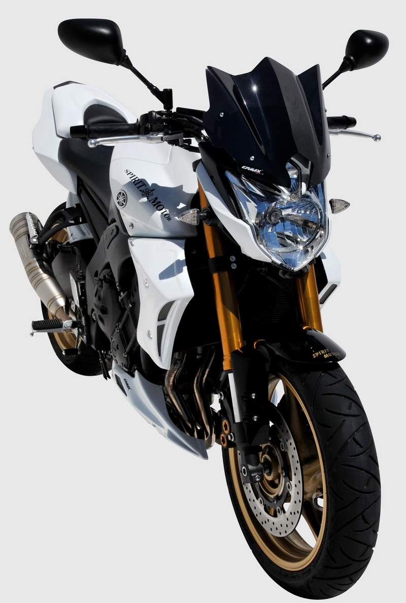 Ermax / アルマックス sport screen (24cm ) for FZ 8 2010-2017 satin black | 030247108