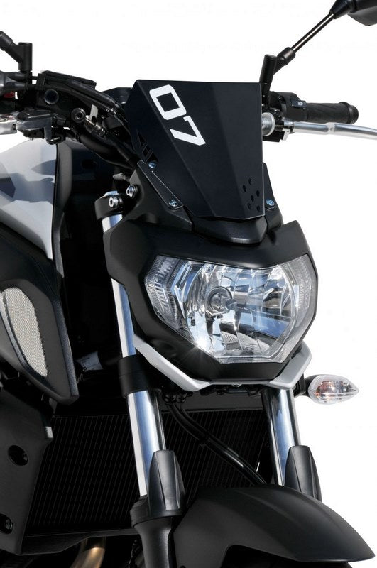 Ermax / アルマックス Sport Nose ScreenFor Mt 07 2018/2019 Black  | 0302ALY84-NO