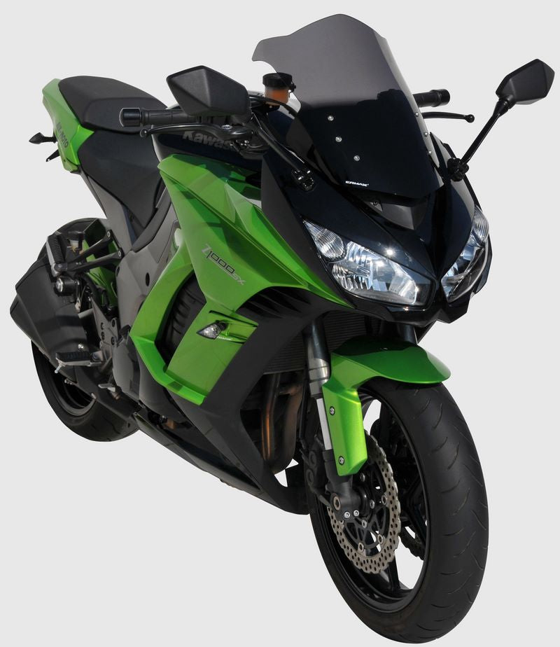 Ermax / アルマックス sport screen (45cm ) for Z 1000 SX (Ninja 1000 ) 2011-2016 fluo green 2 | 030308079