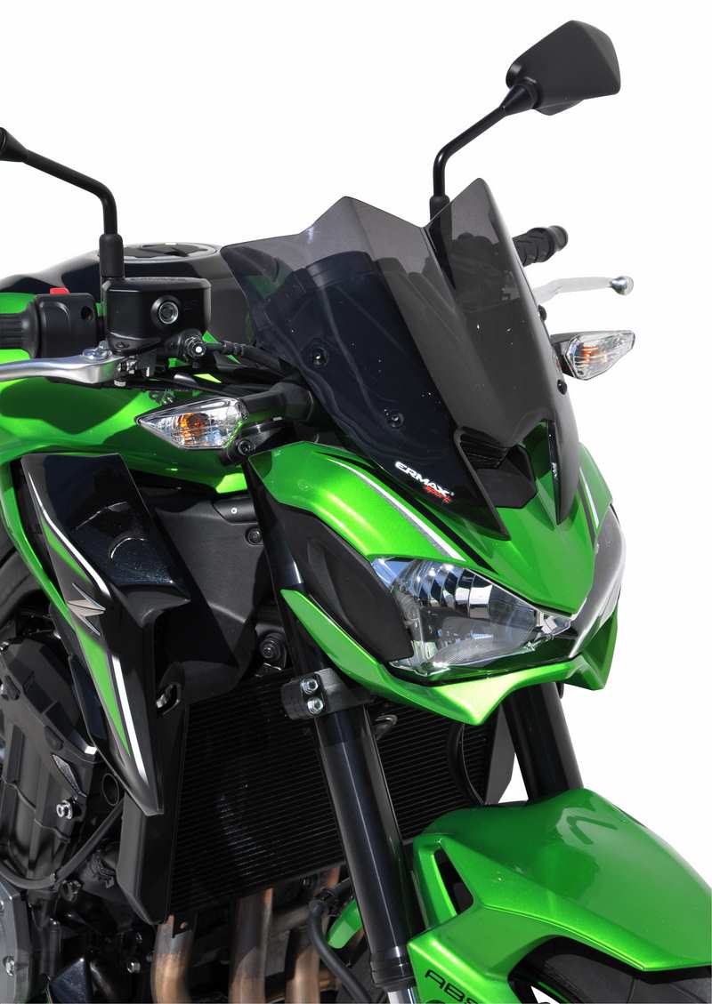 Ermax / アルマックス sport screen (30cm ) for Z 900 2017-2019 dark black | 0303096-56