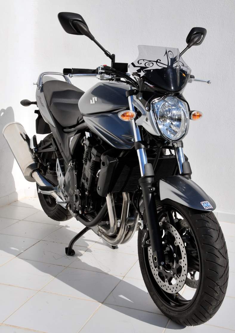 Ermax / アルマックス saute vent sport 22 cm for GSF 1250 BANDIT 2010/2014 (+ fit kit S ) smoked | 030402098