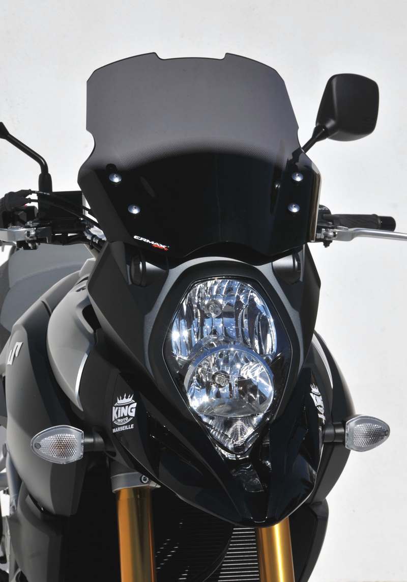 Ermax / アルマックス sport screen (36 cm ) for DL 650 v STROM 2017-2019 dark black | 0304V73-56