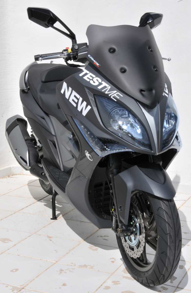 Ermax / アルマックス windshield sport (48cm ) for X CITING 400 2013-2016 dark black | 034156013