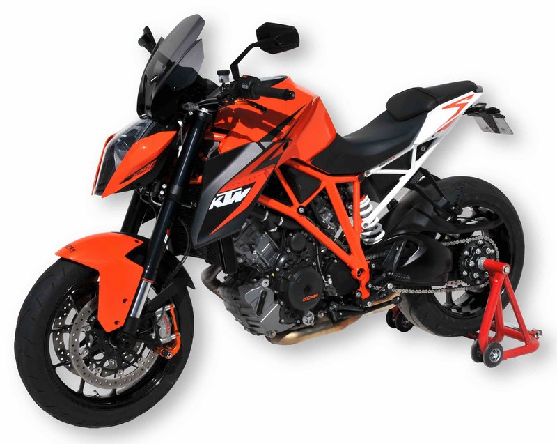 Ermax / アルマックス sport screen 37 cm for SUPER DUKE 1290 (+ kit fix ) 2014/2016 light brown | 035402004
