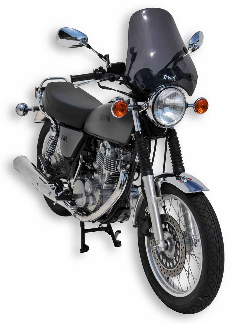 Ermax / アルマックス windscreen racer (H 42cm X L 41cm ) satin black | 060547007