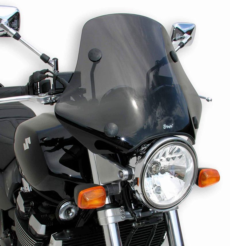 Ermax / アルマックス windscreen mini freeway (H 40cm X L 55cm ) satin black | 060547012