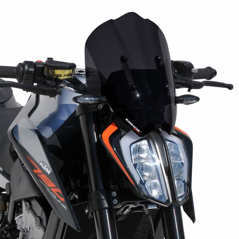 Ermax / アルマックス nose screen (+ fitting kit ) for 790 duke 2018 -2019 grey | 0654K06-54
