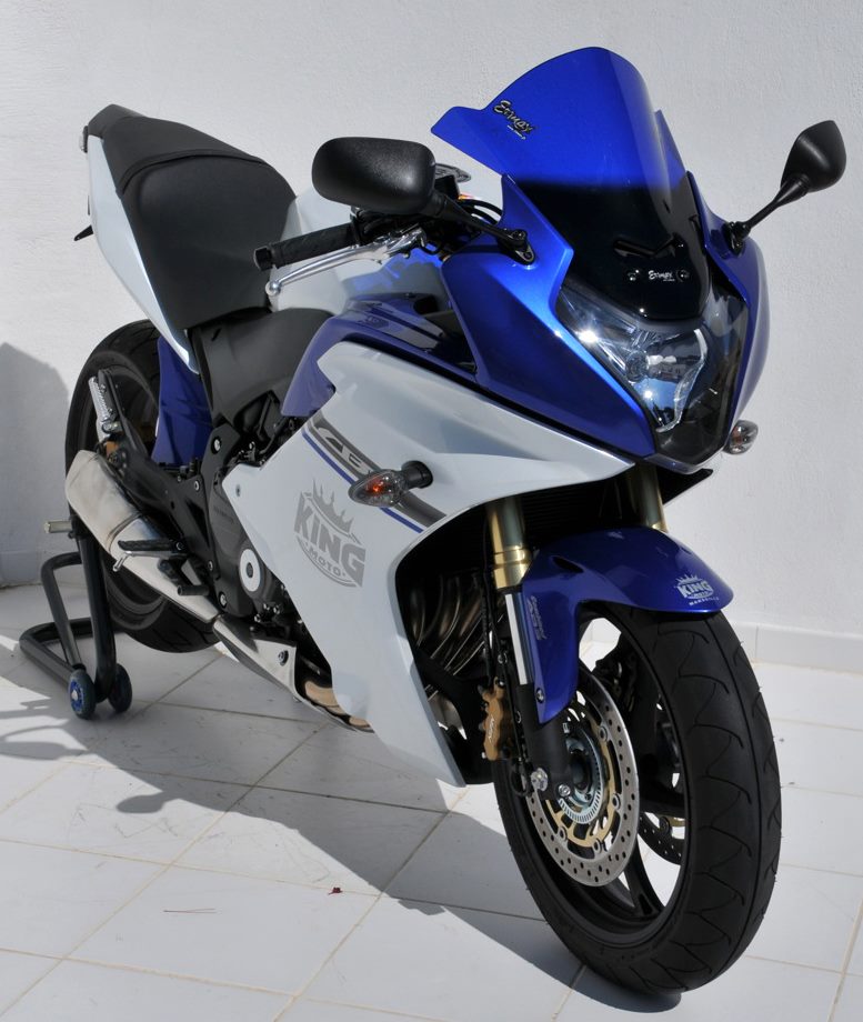 Ermax / アルマックス screen Aéromax (37.5cm ) for CBR 600 F 2011-2013 fumé | 070102120