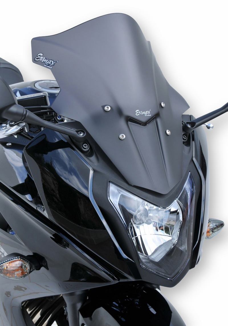 Ermax / アルマックス screen Aéromax (42 cm ) for CBR 650 F 2014-2016 dark black | 070156149