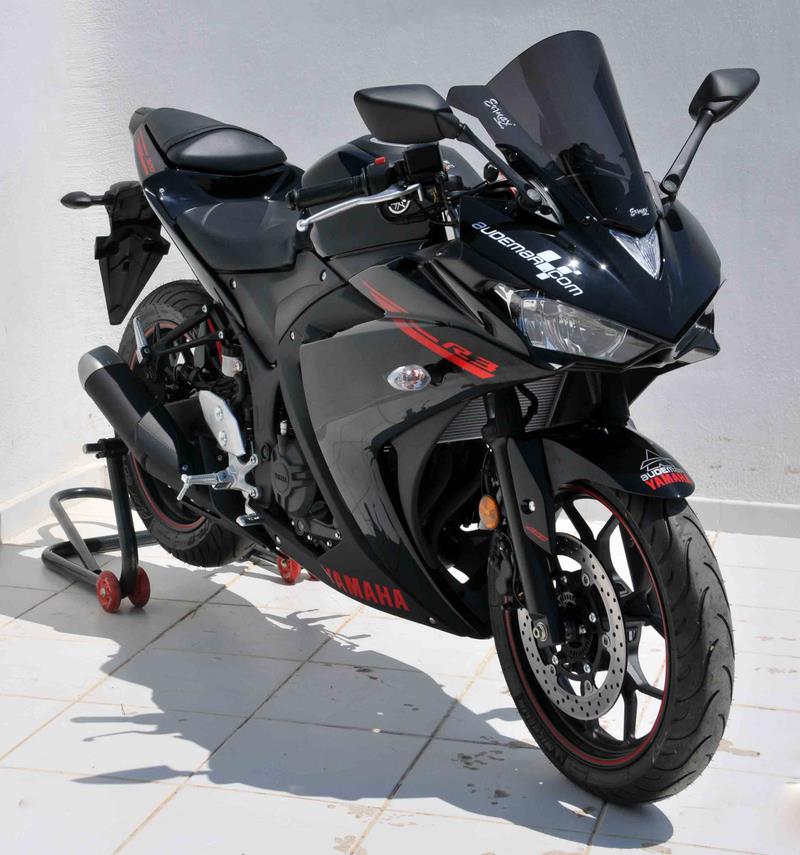 Ermax / アルマックス screen Aéromax for YZF R3 2015-2018 clear | 070201127