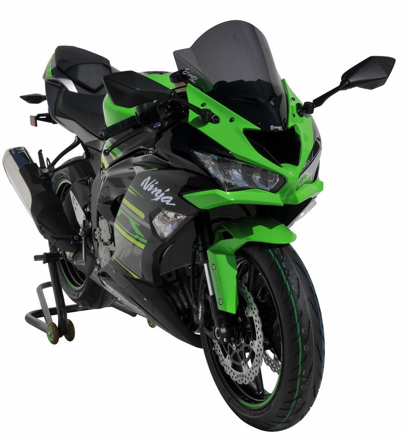 Ermax / アルマックス screen Aéromax for ZX 6 R 2019 satin grey | 0703S72-83