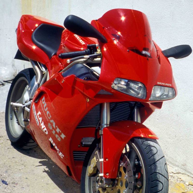 Ermax / アルマックス screen Aéromax for 748/916/948/996/998 1994-2005 red | 070706009