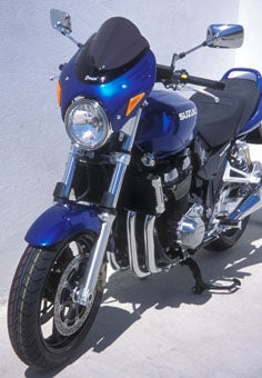 Ermax / アルマックス nose fairing rs 04 (+ répétiteurs no. 8 no fixés ) for GSX 1400 2001-2007  navy blue métal (motorcycle white and blue ) 2001/2007(pearl suzuki deep blue [1lf] ) | 140417049