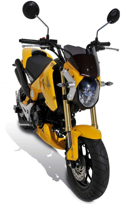 Ermax / アルマックス Nose Fairing (With Light Black Screen ) Ermax / アルマックス For Msx 125 Mj15/Grom 2013-2016 | 1501BL138