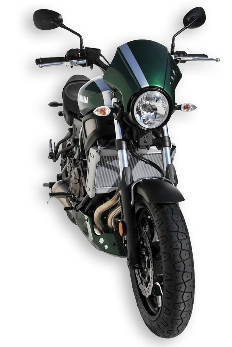 Ermax / アルマックス nose fairing for XSR 700 2016-2019  gris/noir mat 2016(garage metal [mnm3]  blackmax ) | 150206111