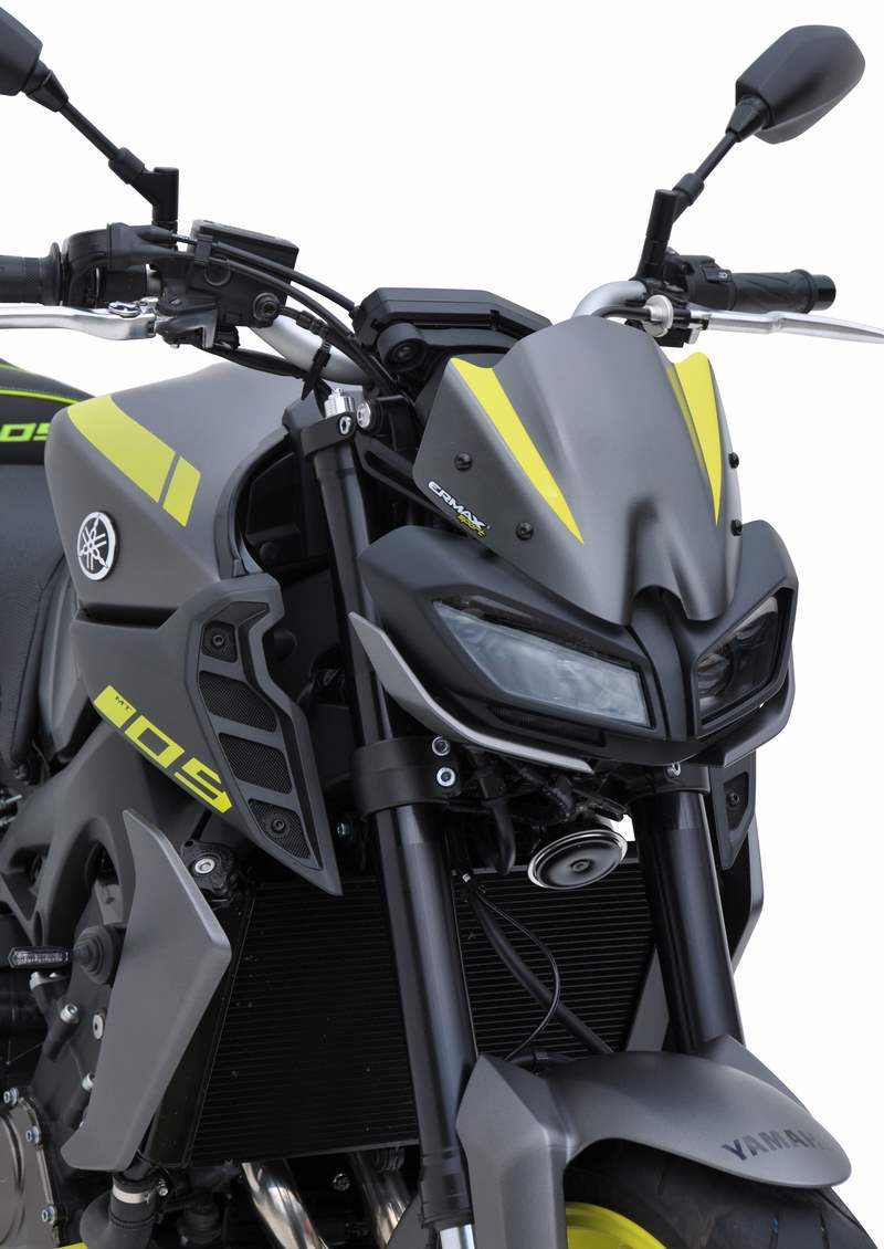 Ermax / アルマックス nose fairing for MT 09(fz 9 ) 2017-2019  red 2018/2019(vivid red cocktail 1/racing red/ [vrc1] ) | 1502Y22-19