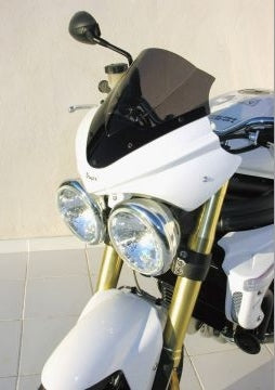 Ermax / アルマックス nose fairing speed triple (with light black screen of 25 cm ) for SPEED TRIPLE 1050 2005-2007  dark yellow 2005/2007(scorched yellow [FE] ) | 222171020