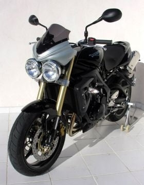 Ermax / アルマックス Tete de fourche STREET TRIPLE (+bulle glossy black rmax for STREET TRIPLE 2008-2011  glossy black 2008/2010(ebony [h8] ) | 232118023