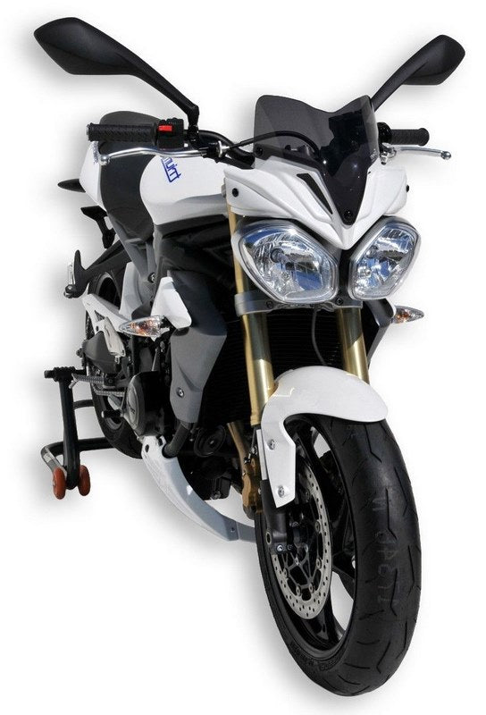 Ermax / アルマックス Nose Fairing Street Triple R (With Light Black Screen Of 21 Cm ) Ermax / アルマックス For Street Triple 2013-2015 | 262119034