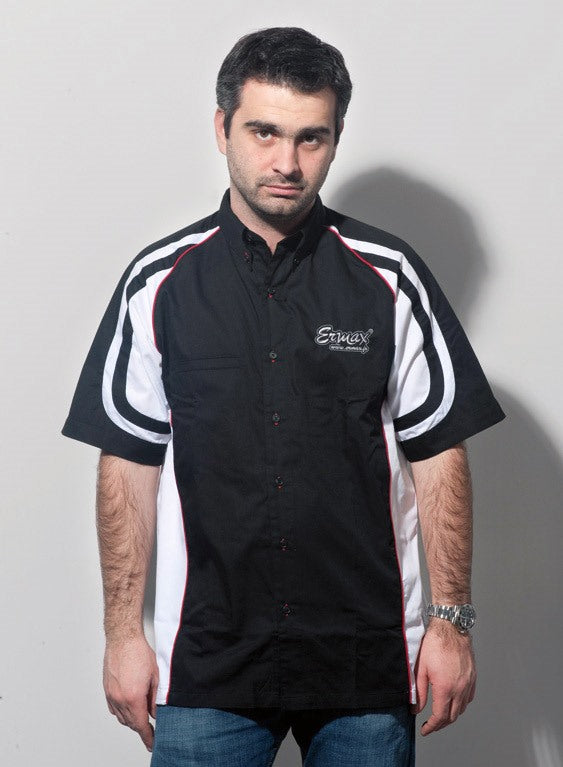 Ermax / アルマックス Ermax / アルマックス man shirt brodée short sleeves red | 650519055