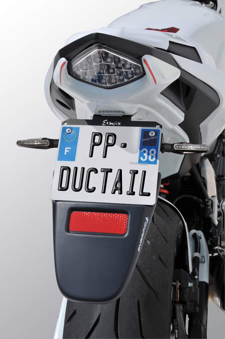 Ermax / アルマックス extension rear universal ductail MODELE touring black | 715018TOU