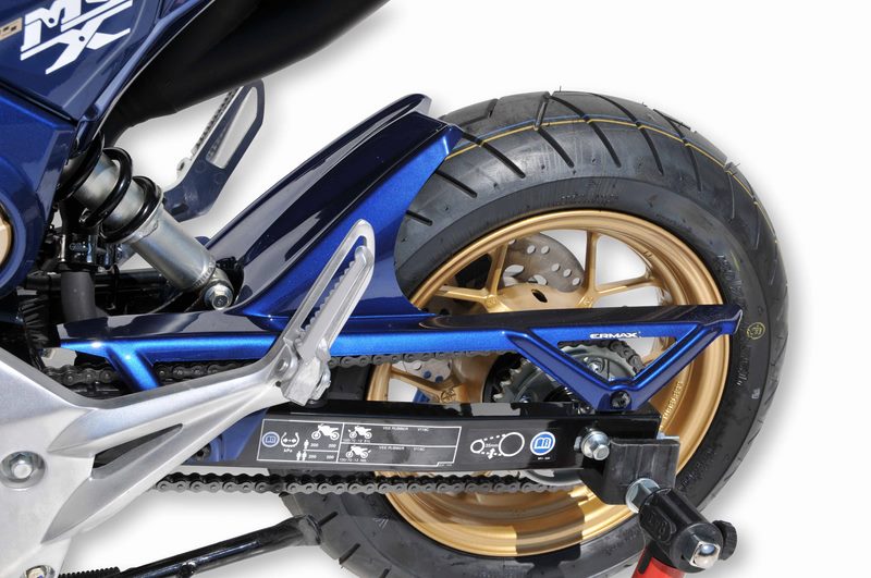 Ermax / アルマックス gb rear for MSX 125 2013/2016 black metal | 730165138