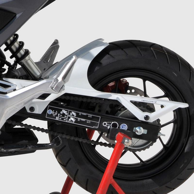 Ermax / アルマックス hugger arriere (with hidden chaĂ®ne ) for MSX 125 2016-2019  gray matt metal 2016/2019(mat axis gray [nh303m] ) | 7301K2160