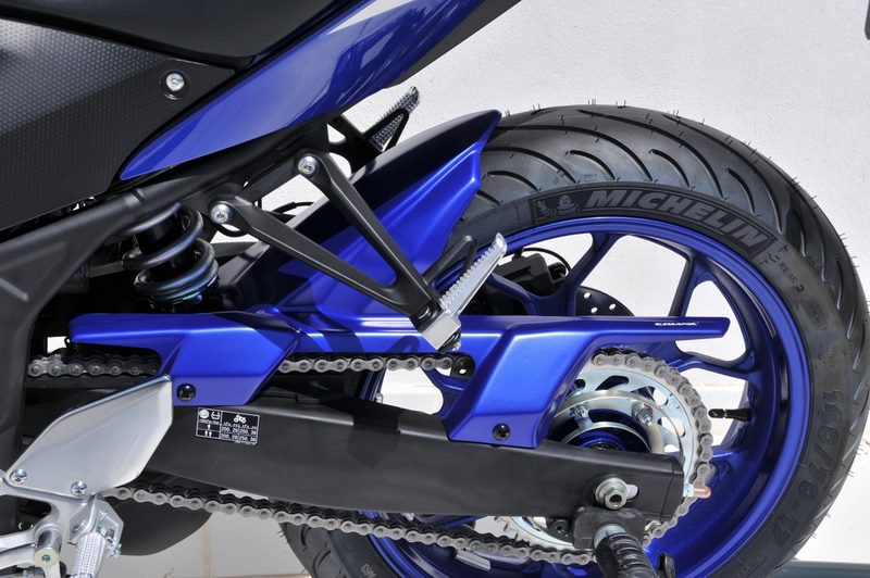 Ermax / アルマックス hugger arriere for YZF R3 2015-2018  glossy black 2015/2018(midnight black [smx] ) | 730218127