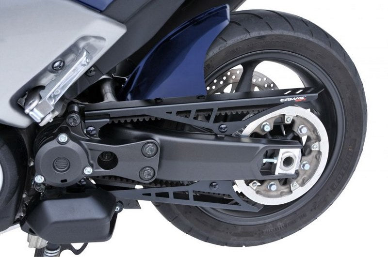 Ermax / アルマックス Hugger Arriere (With Engine Cover Belt En Aluminum Anodized ) Ermax / アルマックス For Tmax Dx/Sx 2017-2019 | 7302T23-BL