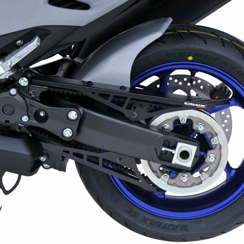 Ermax / アルマックス Hugger Arriere (With Engine Cover Belt En Aluminum Anodized ) Ermax / アルマックス For Tmax 560 2020 -2021 | 7302T92-SG