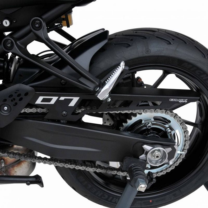 Ermax / アルマックス Evo Rear Hugger (With Chainguard En Aluminum Anodized ) Ermax / アルマックス For Mt07(Fz 7) 2021 -2022 | 7302T97-58