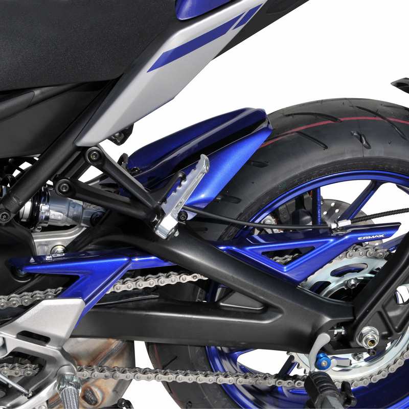 Ermax / アルマックス hugger arriere (with chain guard ) for MT 09(fz 9 ) 2017-2019  metallic blue 2017/2019(deep purplish blue metallic/yamaha blue [dpbmc] ) | 7302Y22-14