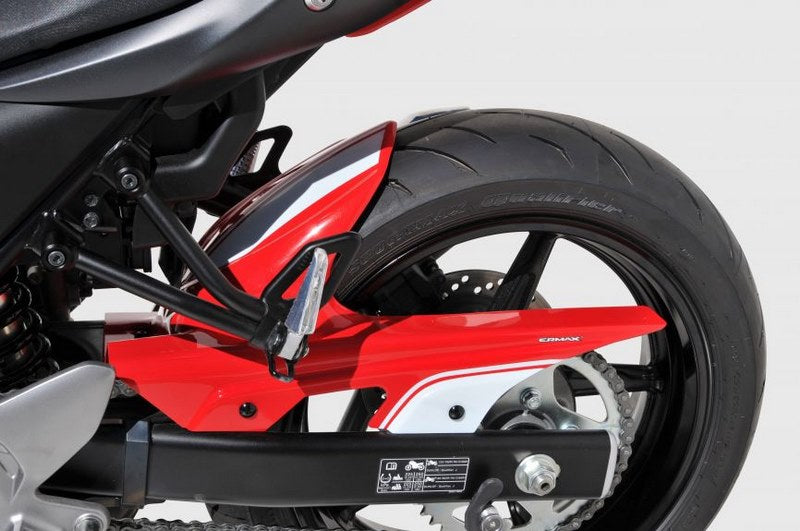 Ermax / アルマックス hugger arriere (with chain guard intégré ) for SV 650 N 2016-2019  black metal 2018/2019(glass sparkle black [yvb] ) | 730458113