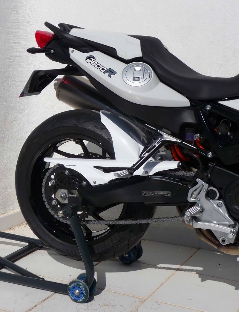 Ermax / アルマックス hugger rear for F 800 R 2009-2014  white matt black 2014(light white [nb5/ynd7/y]  black satin gloss [978] ) | 731009005
