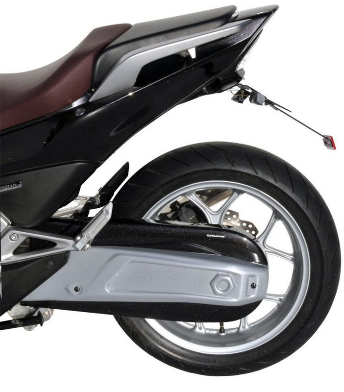 Ermax / アルマックス engine cover of chain wrap for 700 integra 2012/2013 bicolore black metal and grey | 750165129
