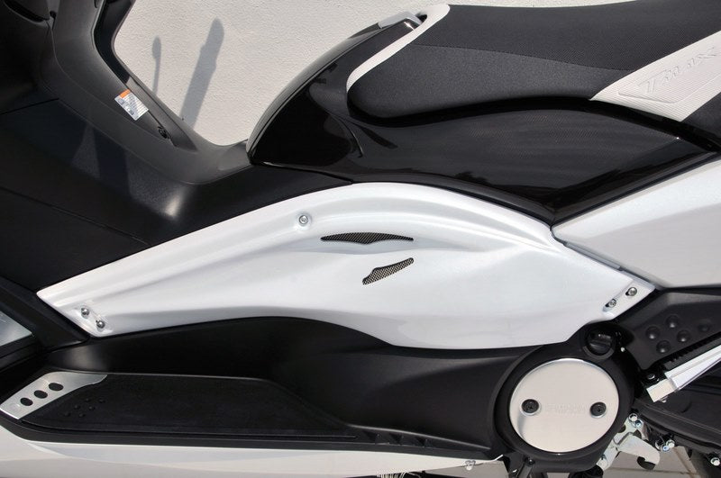 Ermax / アルマックス covers latéraux (by pair ) for T MAX 500 2008-2011  pearl white 2010/2011(bluish white cocktail [bwc1] ) | 750212092