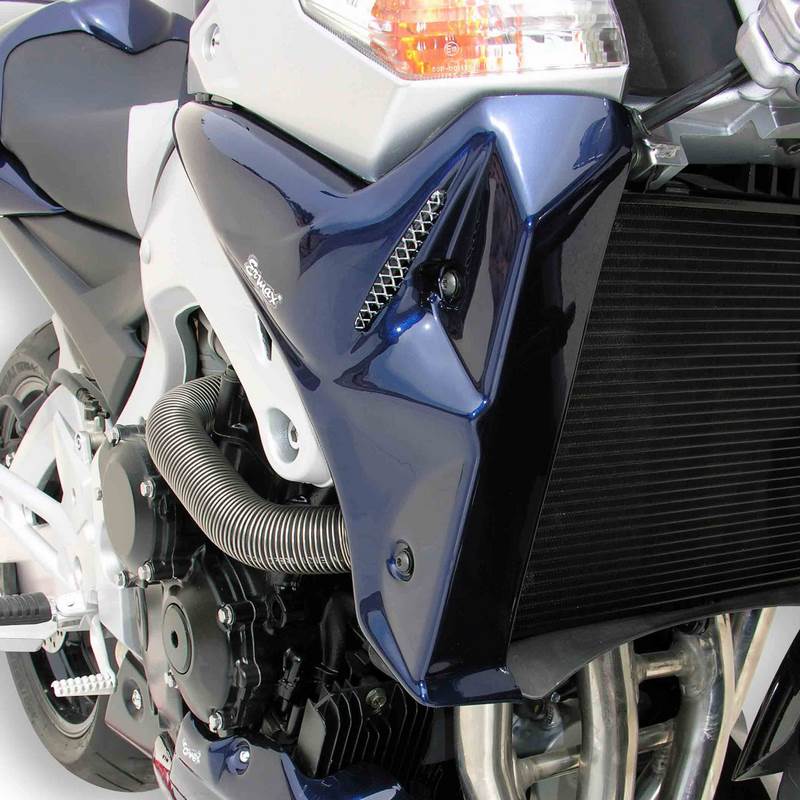Ermax / アルマックス cooling air scoops (by pair ) for GSR 600 2006-2011  grey metal l anthracite 2006  2009/2010(oort gray metallic [yhg] ) | 760427080