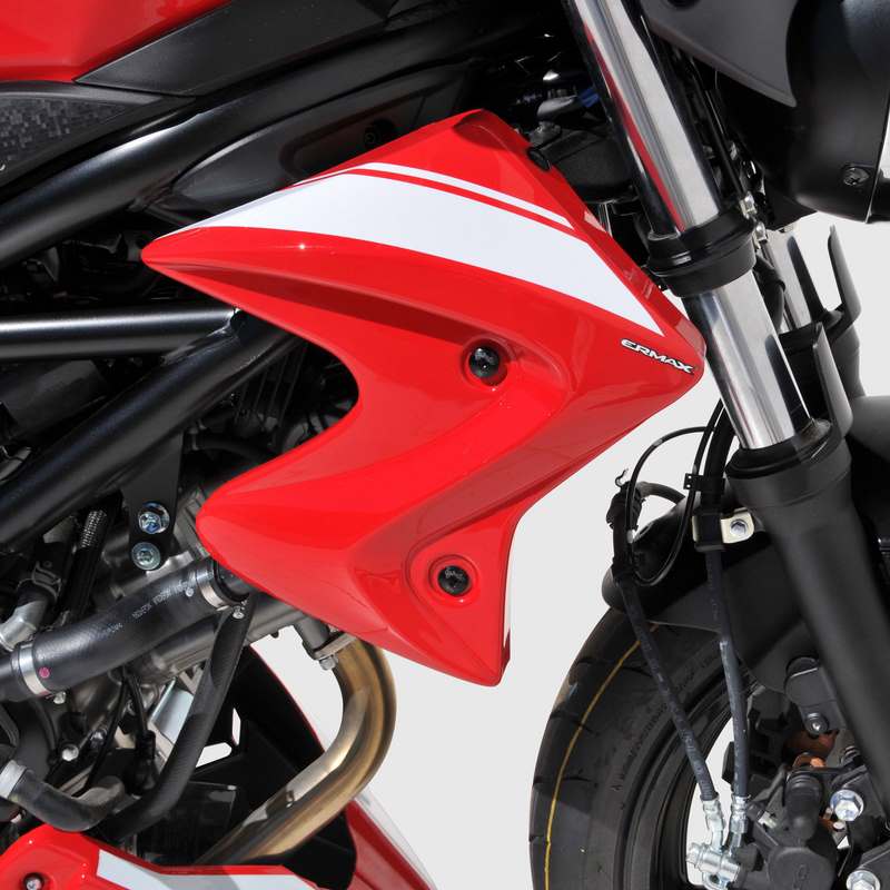 Ermax / アルマックス cooling air scoops (by pair ) for SV 650 N 2016-2019  light metallic blue 2016/2019(metallic triton blue [ysf] ) | 760461113