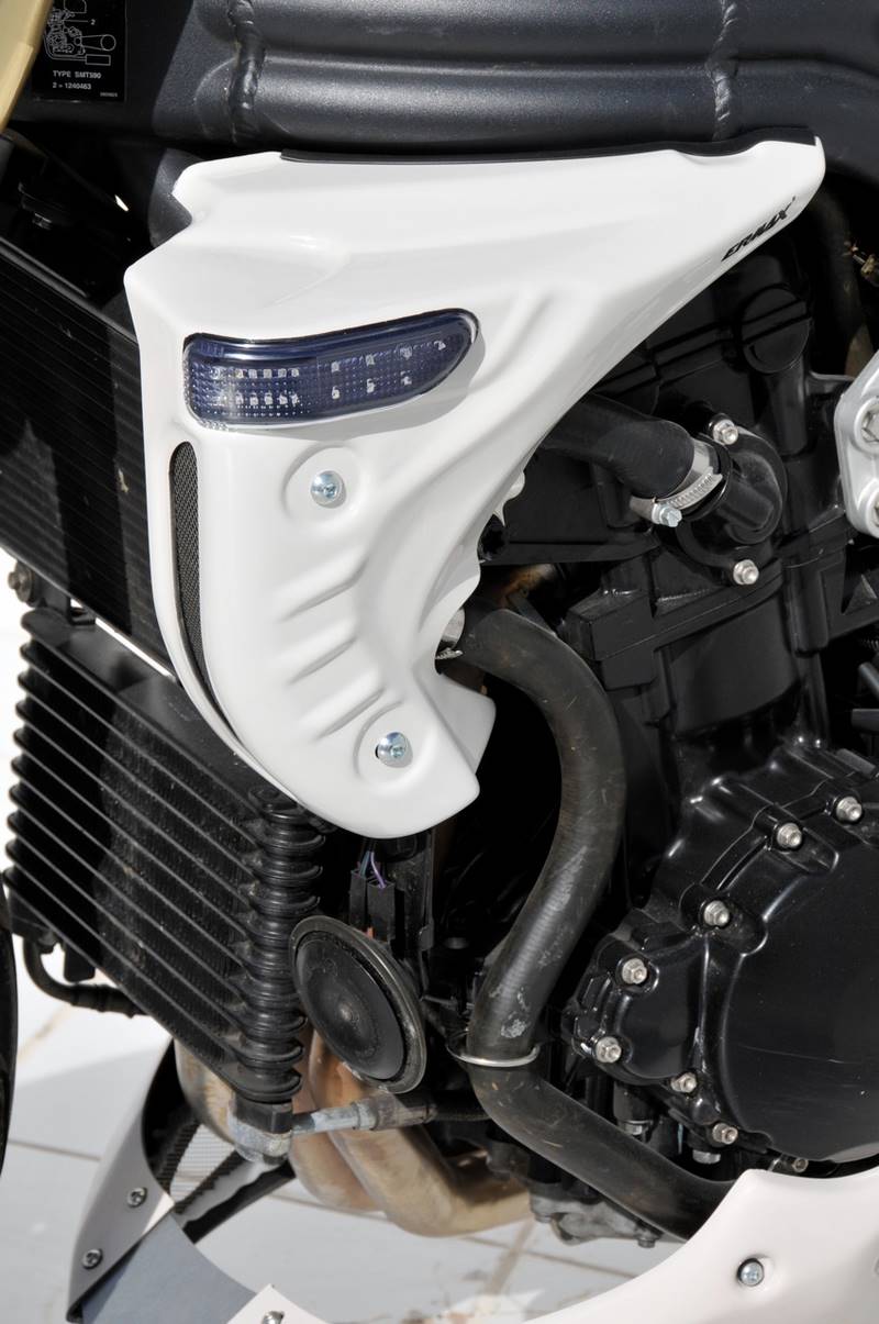 Ermax / アルマックス cooling air scoops (by pair with blinkers ) for SPEED TRIPLE 1050 2005-2007  dark yellow 2005/2007(scorched yellow [FE] ) | 762171020
