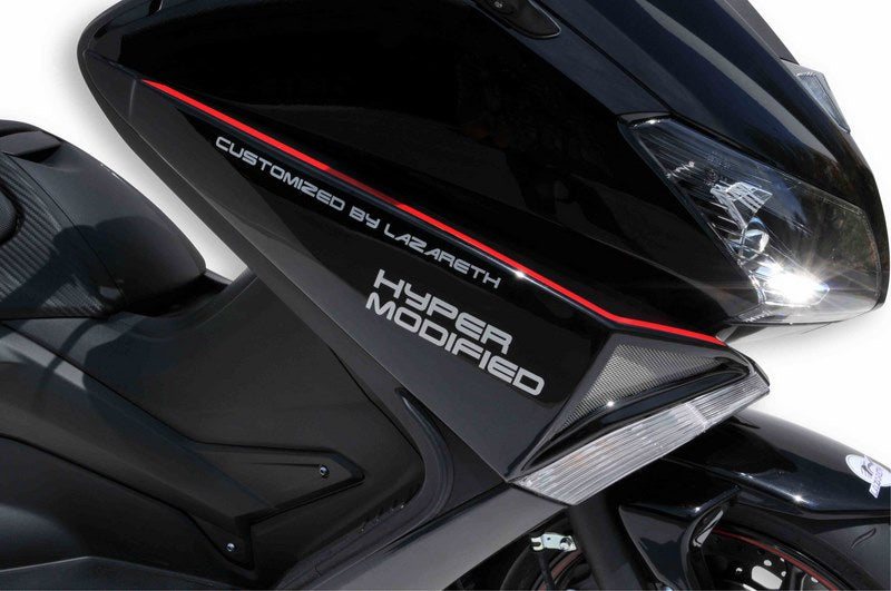 Ermax / アルマックス right hand-side air intake lazareth 530 T max hyper mr. 2012/2015 satin grey | 763094LZD