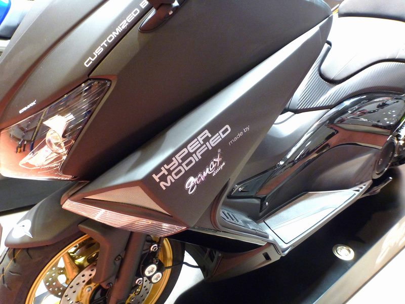 Ermax / アルマックス left hand-side air intake lazareth 530 T max hyper mr. 2015 grey | 763099LZG