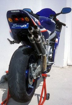 Ermax / アルマックス Undertail Ermax / アルマックス For Yzf R6 99/2000 Blue Metal With Holes For Taillight  | 770214055