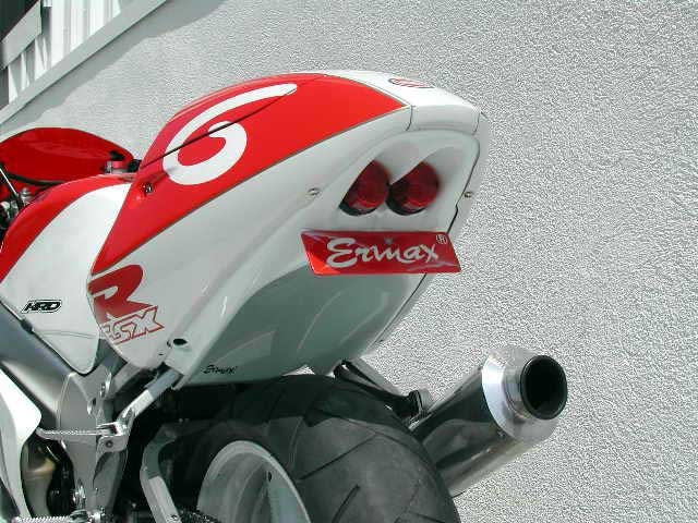 Ermax / アルマックス undertail for gsxr 750 96/99 and 600 97/00 white nacre with holes for taillight | 770412060