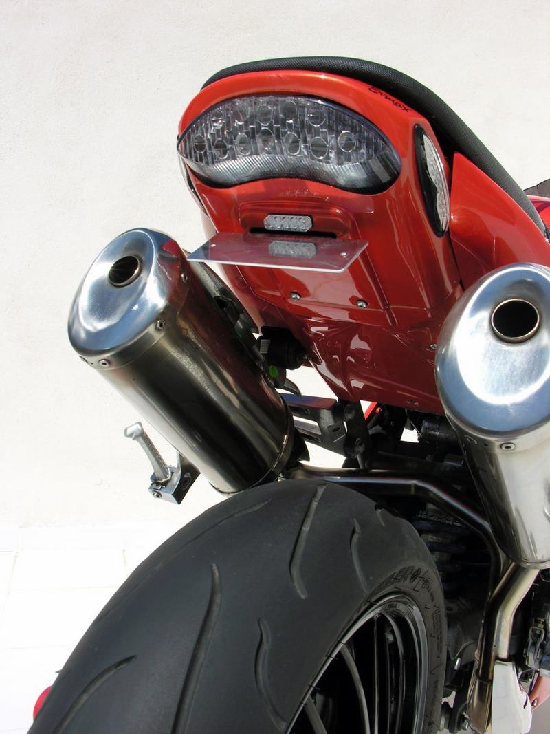 Ermax / アルマックス undertail (to modify for europ. direct. for compliance ) for SPEED TRIPLE 1050 2008-2010  metallic black 2010(phantom black [PR] ) | 772165024