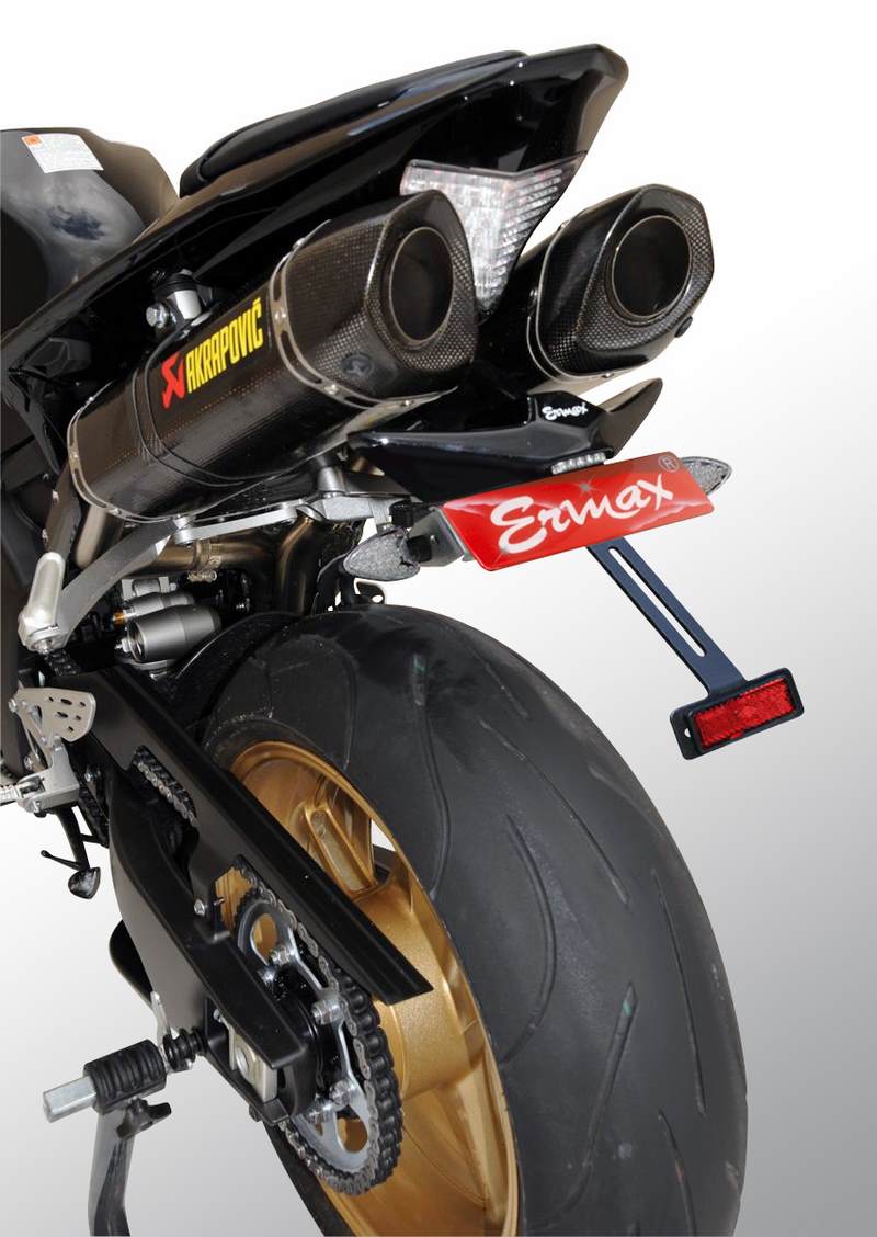 Ermax / アルマックス license plate holder for YZF R1 2009-2014  pearl white 2009/2014(bluish white cocktail [bwc1] ) | 790212094
