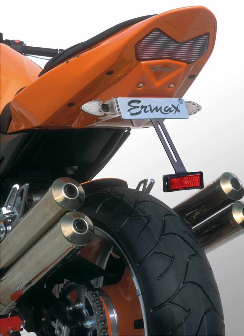 Ermax / アルマックス plate holder for Z 1000 2004/2006 black sequined grey | 790367054